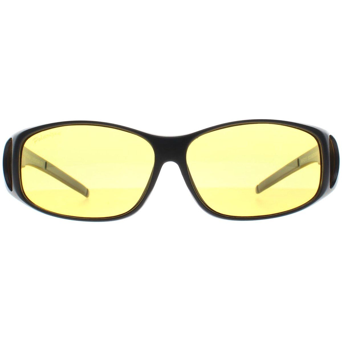 Rechteckige Nachtfahrbrille zum Überziehen