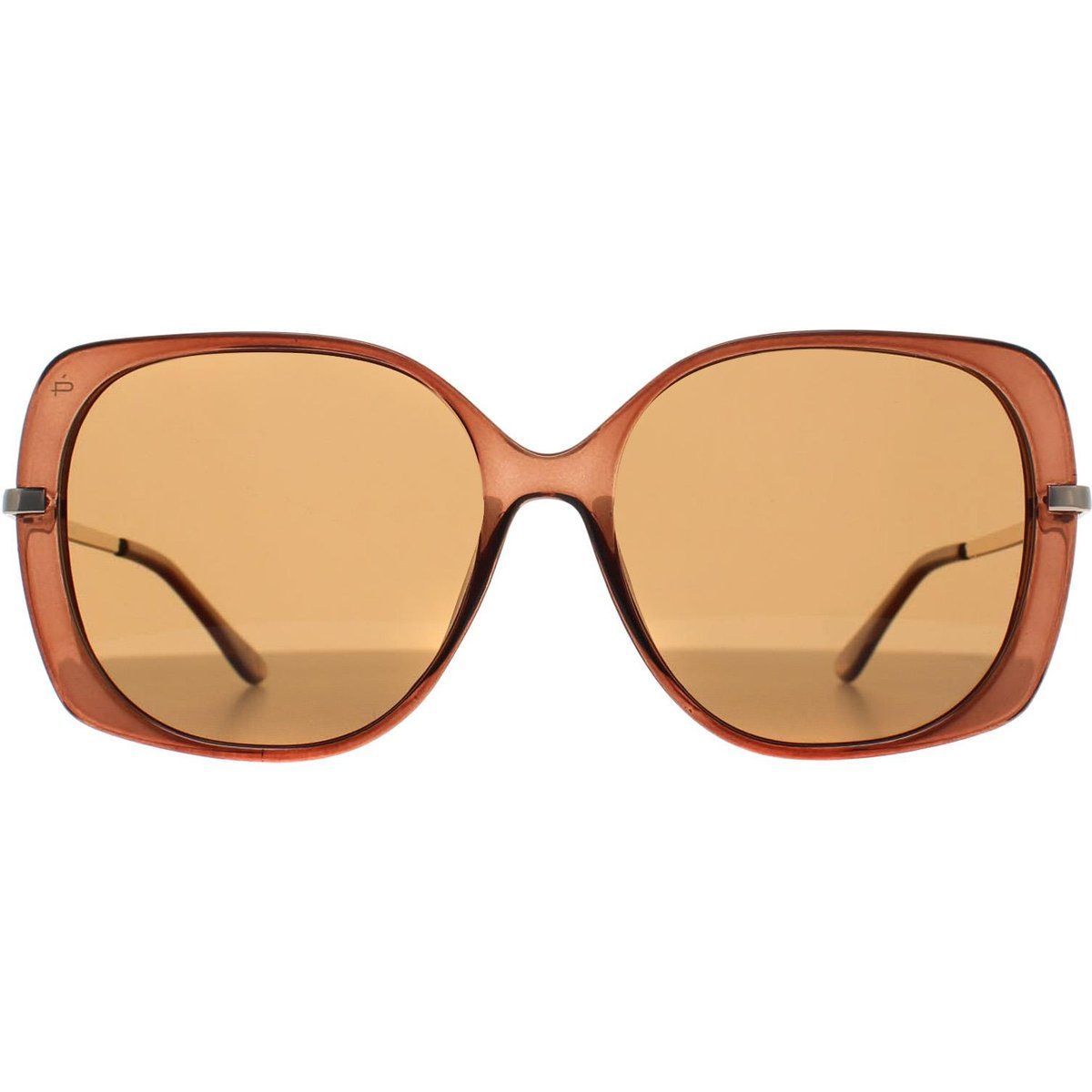 Übergroße quadratische Vintage Sonnenbrille