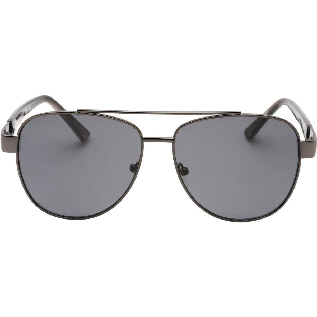 Aviator Sonnenbrille mit Gunmetal-Gestell