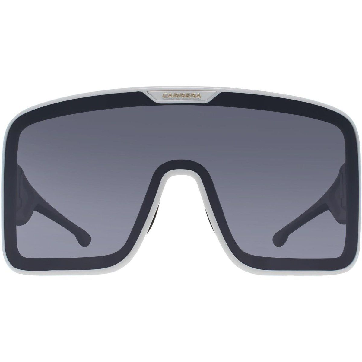 Markante Shield-Sonnenbrille mit Logo-Detail