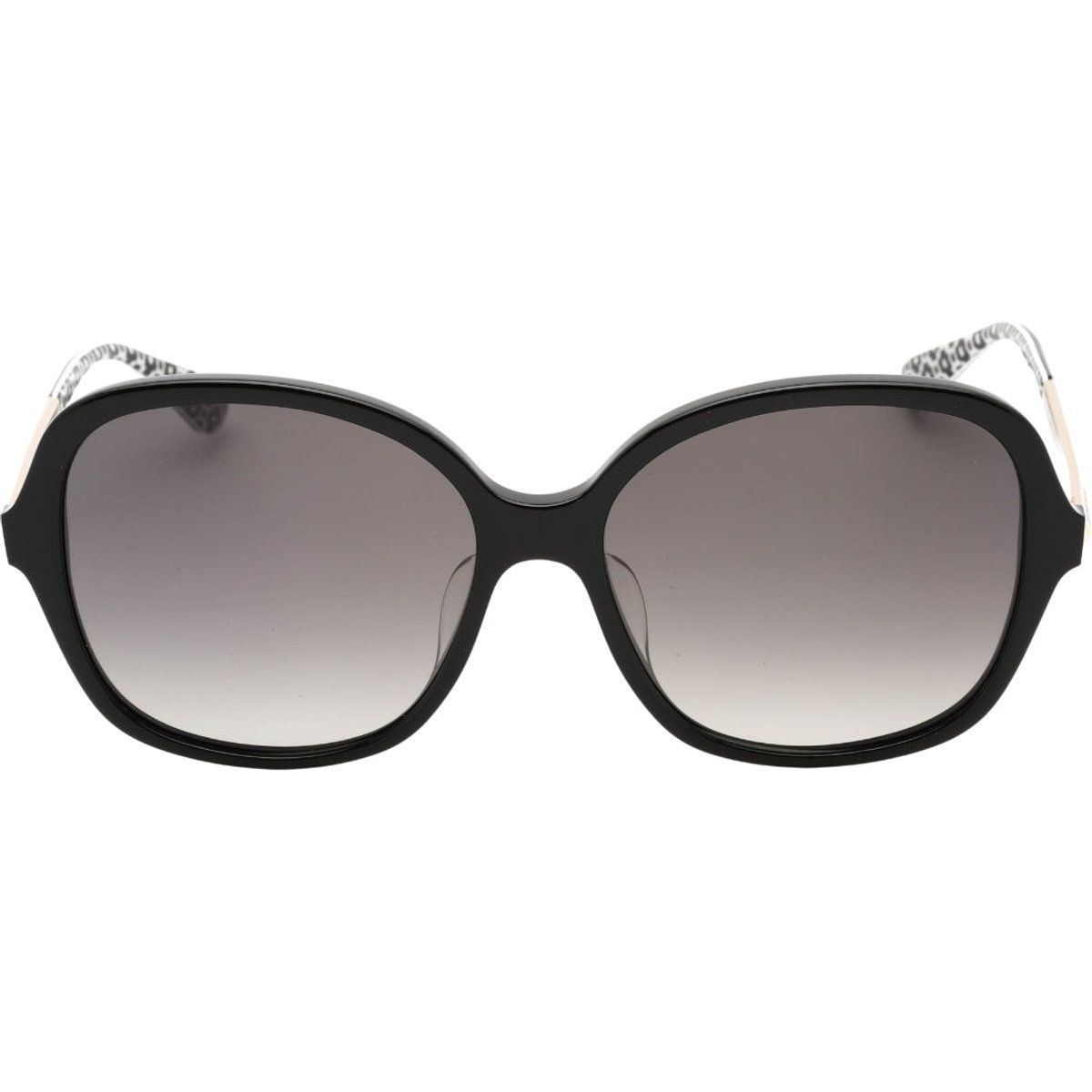 Sonnenbrille mit rundem Rahmen und Farbverlaufsgläsern