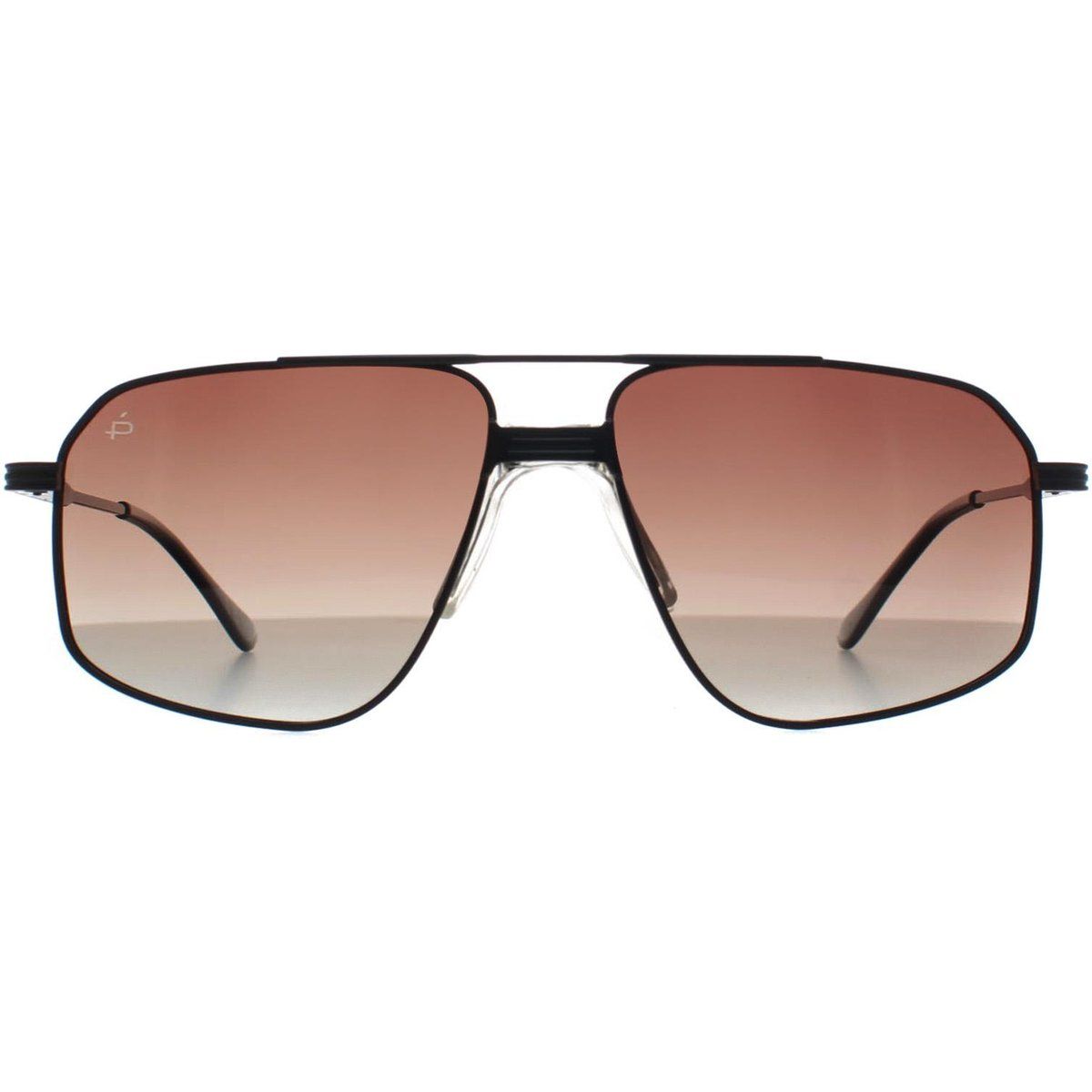 Klassische Pilotenbrille mit braunem Farbverlauf
