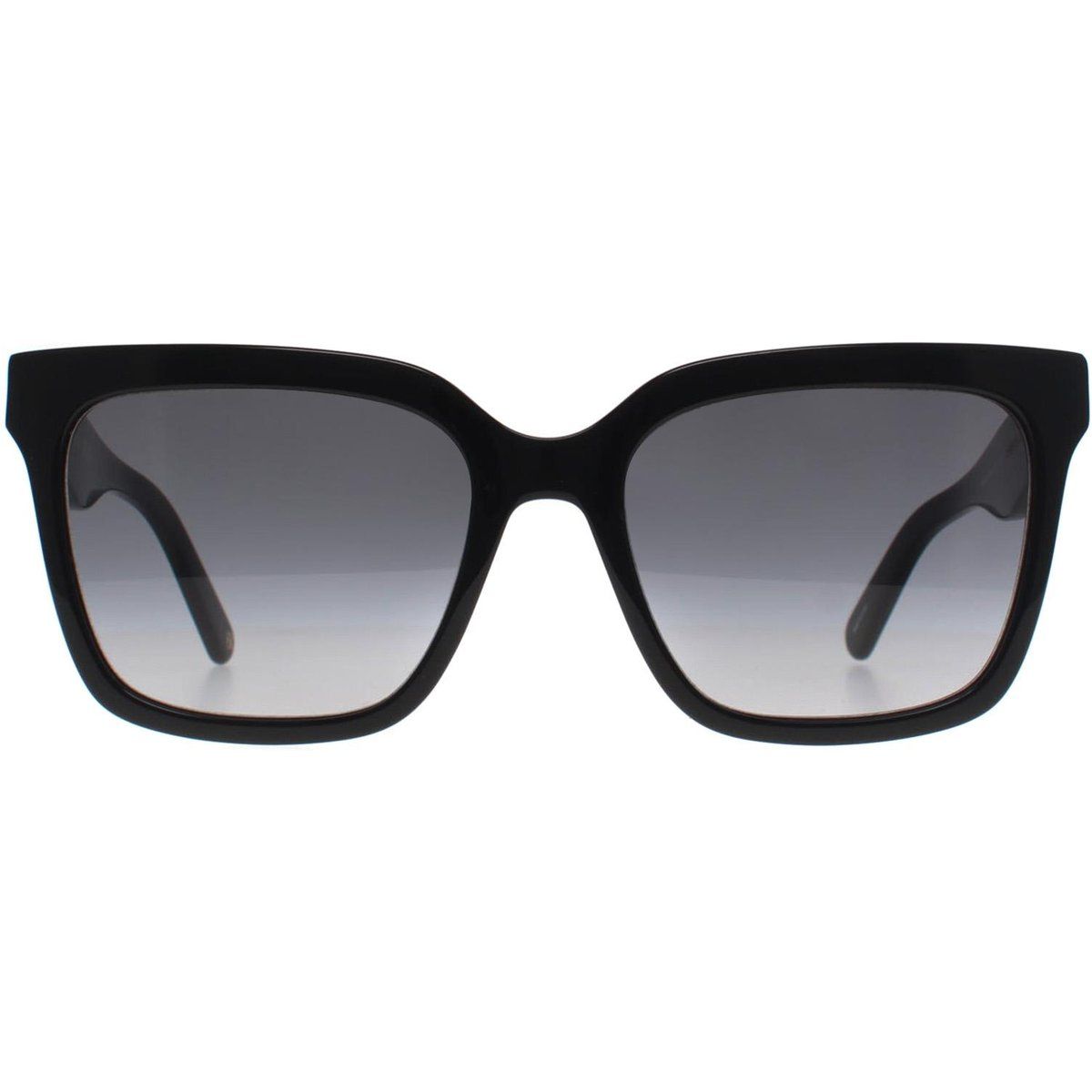 Sonnenbrille mit quadratischem Rahmen und Farbverlauf