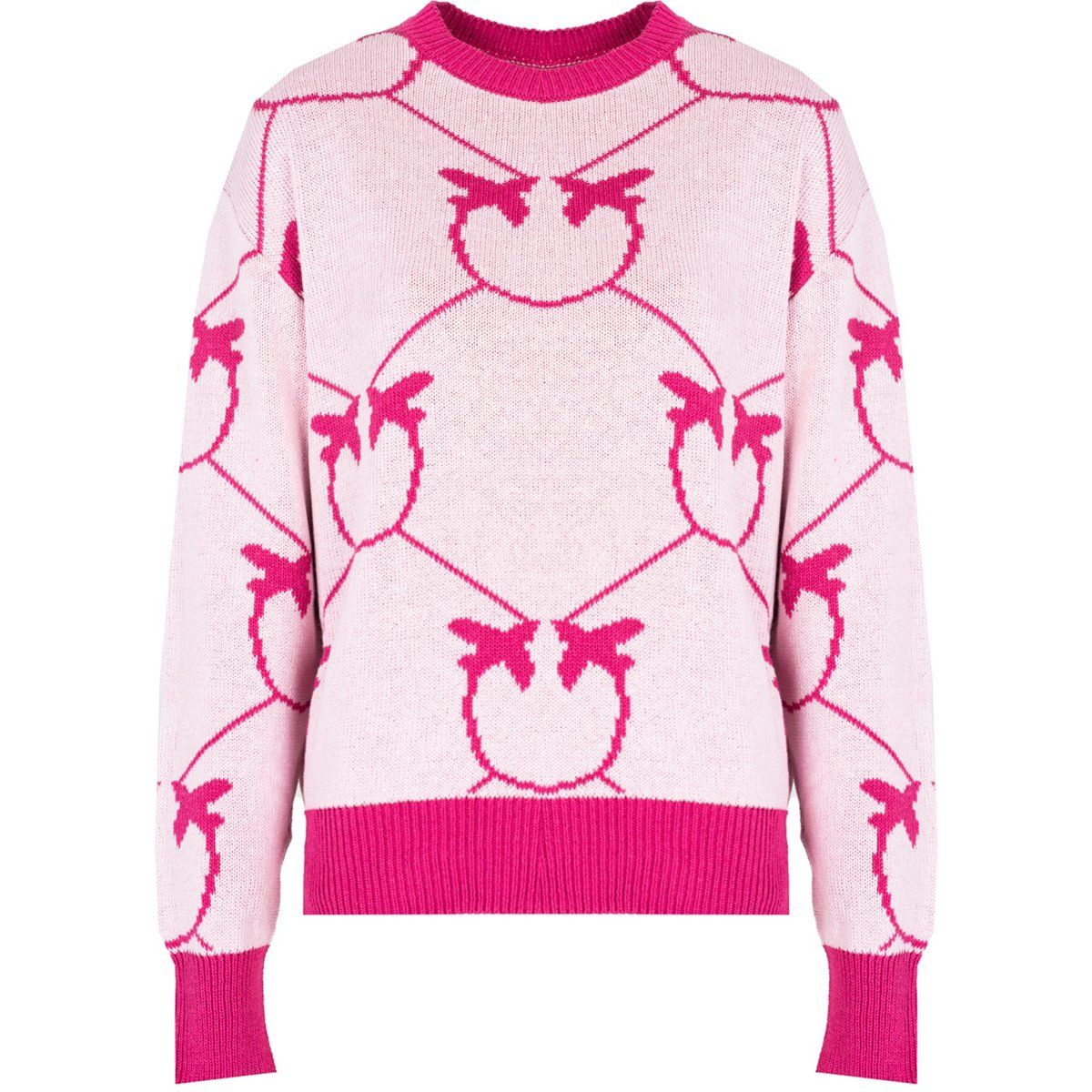 Strickpullover mit grafischem Muster