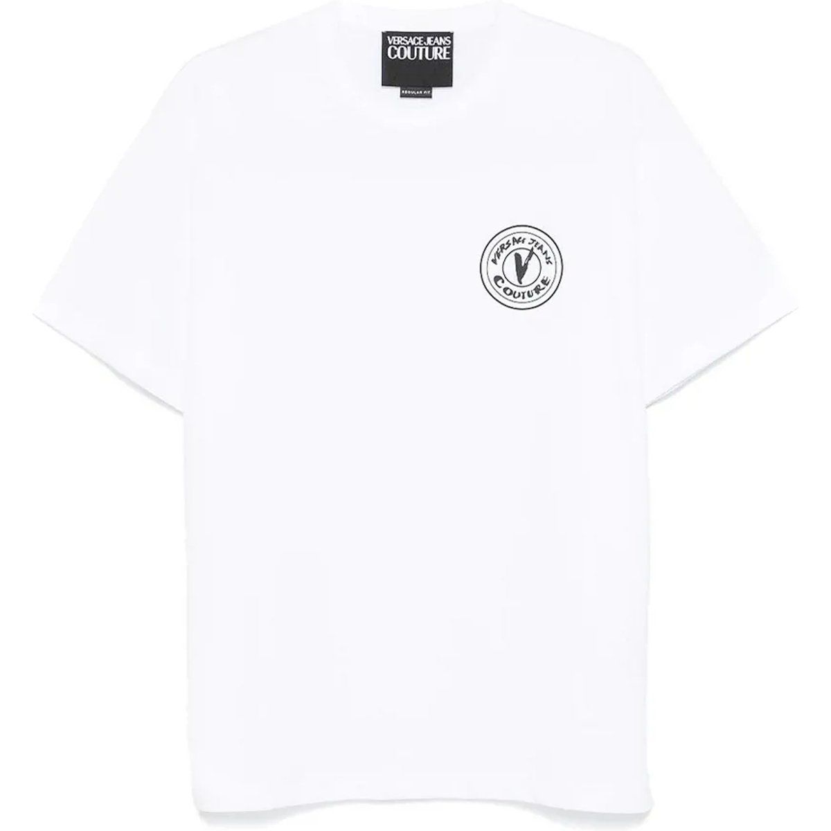 Baumwoll-T-Shirt mit Grafik-Logo