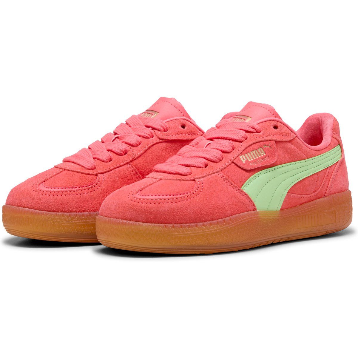 Retro-inspirierte Wildleder-Sneakers mit niedrigem Profil