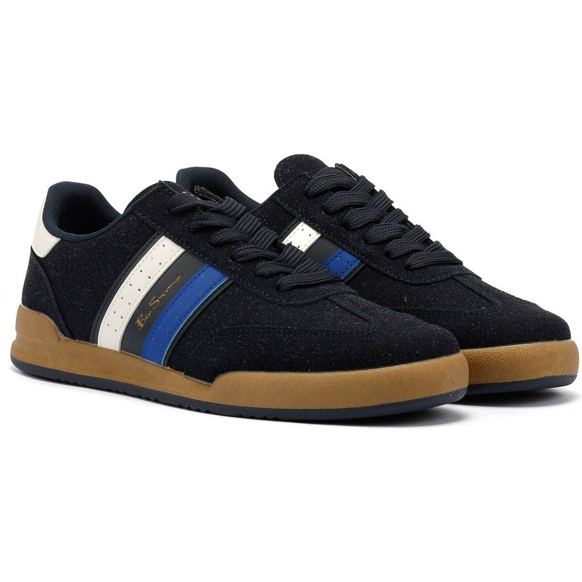 Ben Sherman Sokka Herrenblaue Turnschuhe