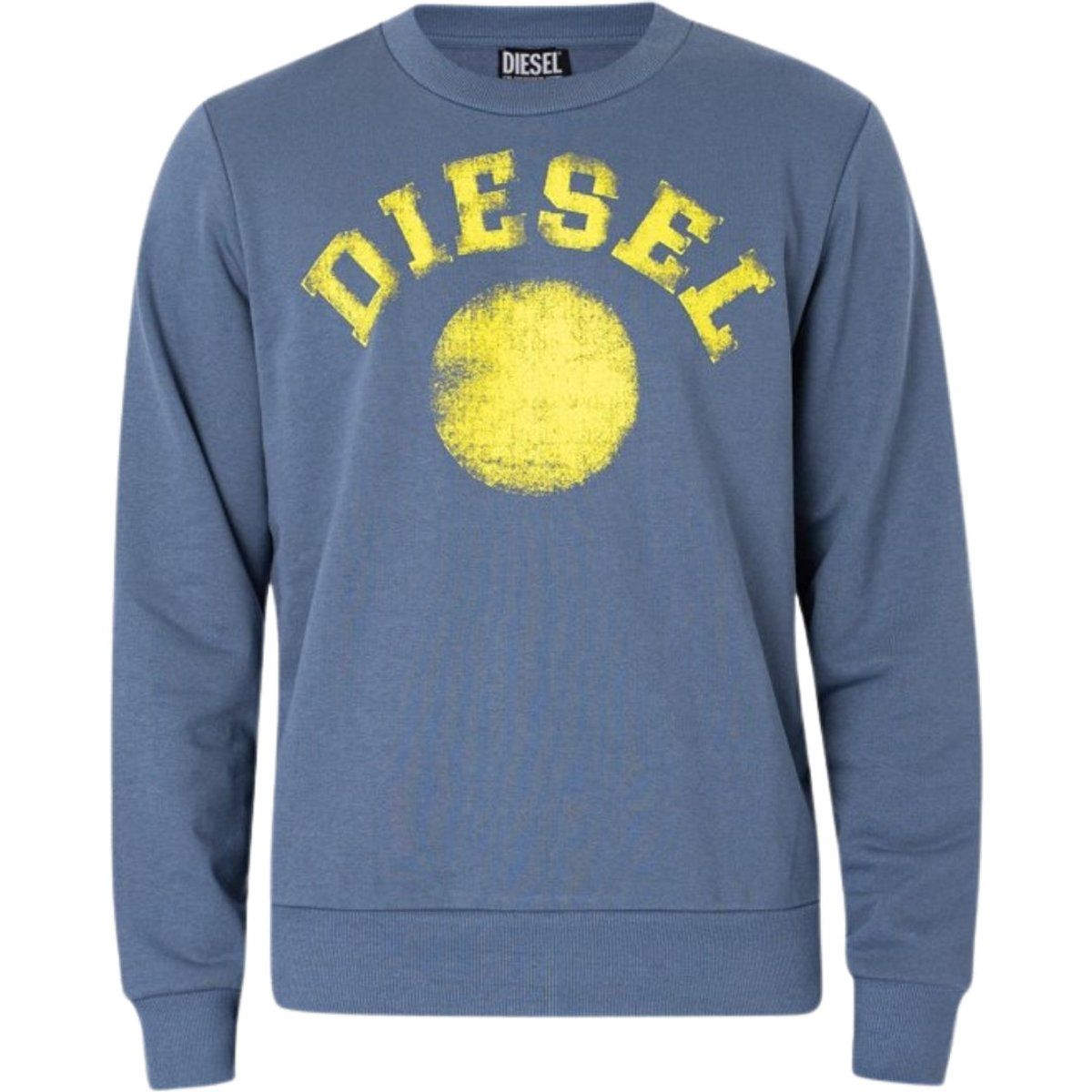 Sweatshirt mit Grafiklogo und Distressed-Effekt