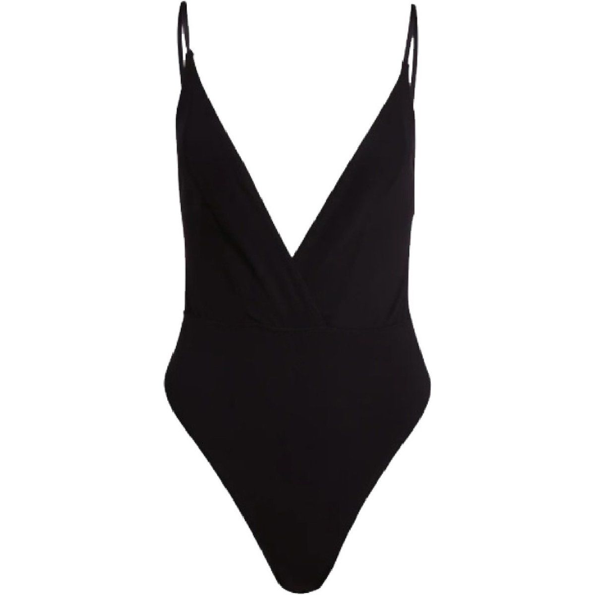 Eleganter Body mit tiefem V-Ausschnitt