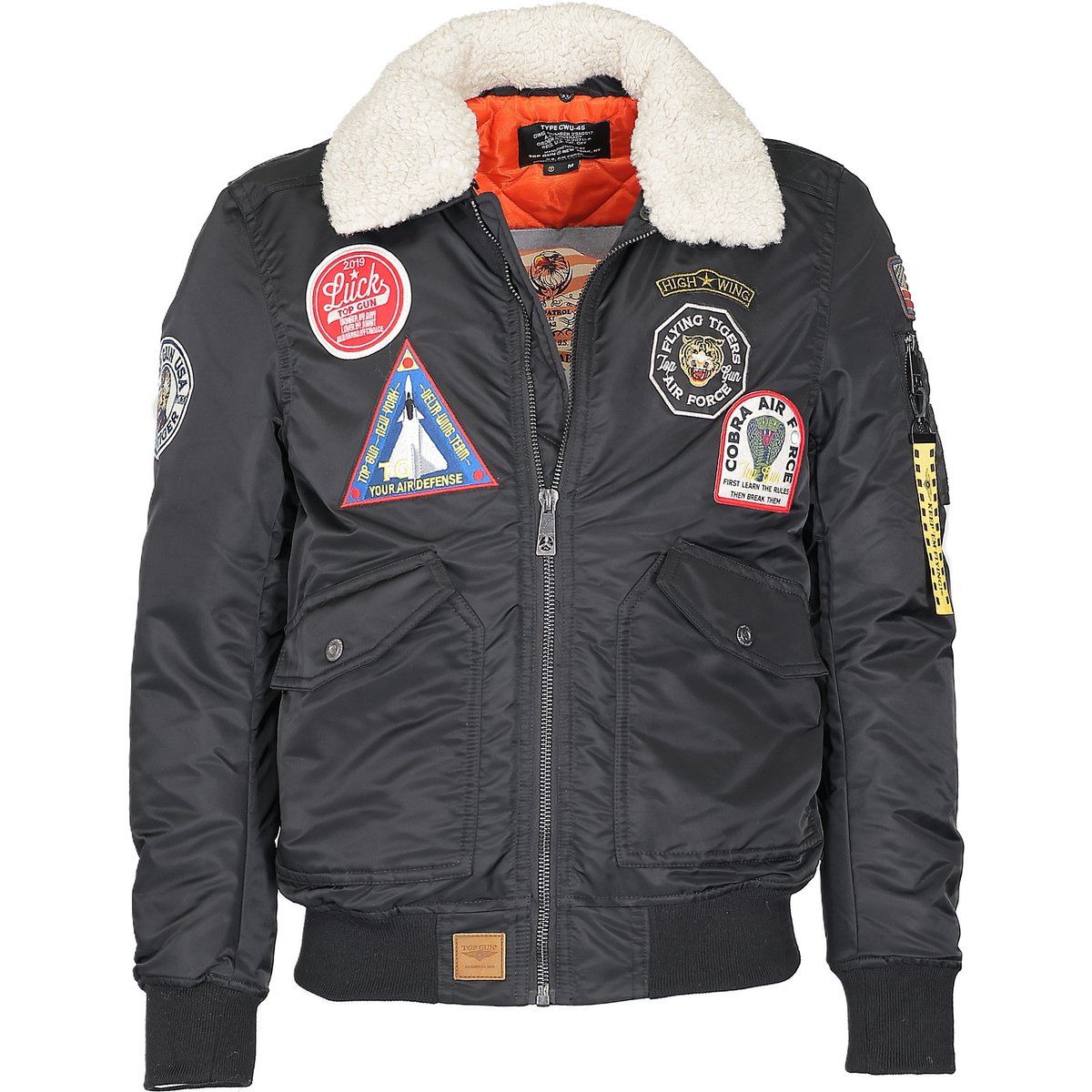 Herren Bomberjacke im Top Gun Stil