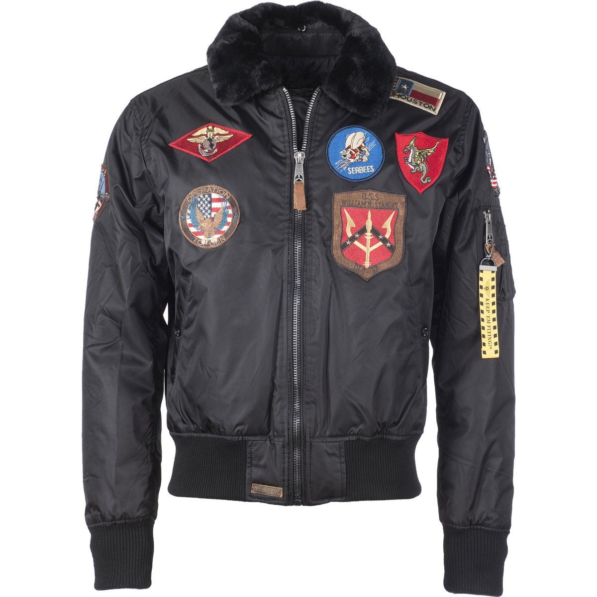 Top Gun Bomberjacke im Militärstil