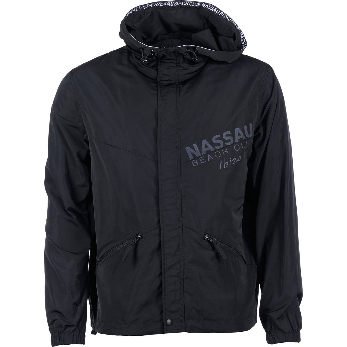 Leichte Übergangs-Windjacke mit Kapuze