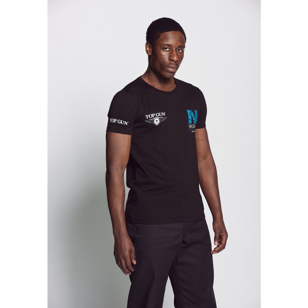 Top Gun T-Shirt mit Grafikprint