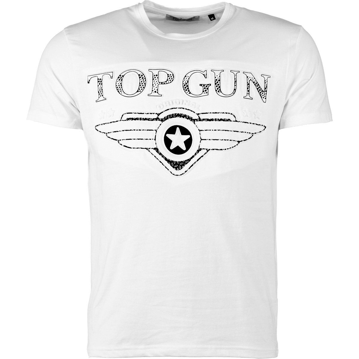 Top Gun T-Shirt mit Logo-Print