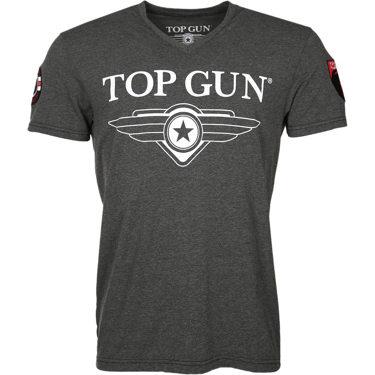 Herren T-Shirt mit Top Gun Grafikprint