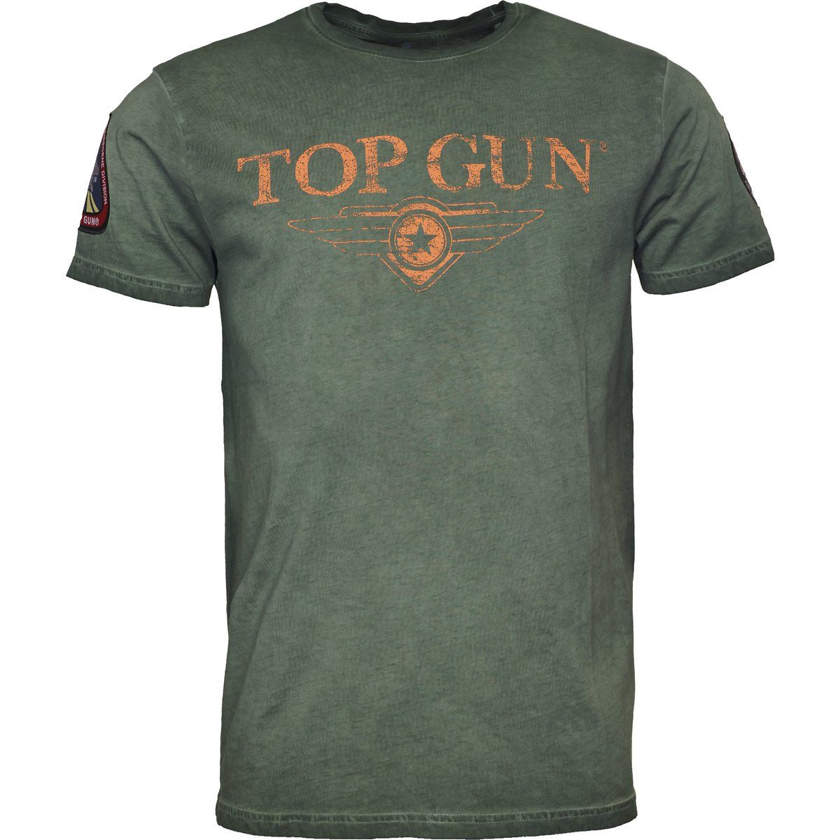 Top Gun Logo Grafik T-Shirt