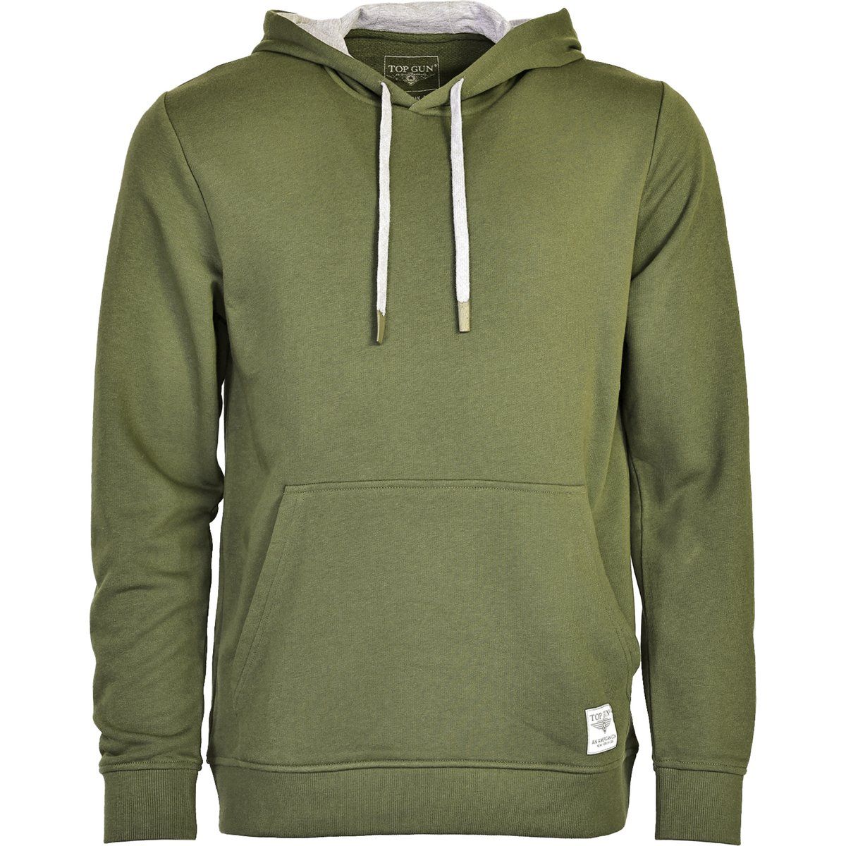 Klassischer Kapuzenpullover aus Baumwollmischung