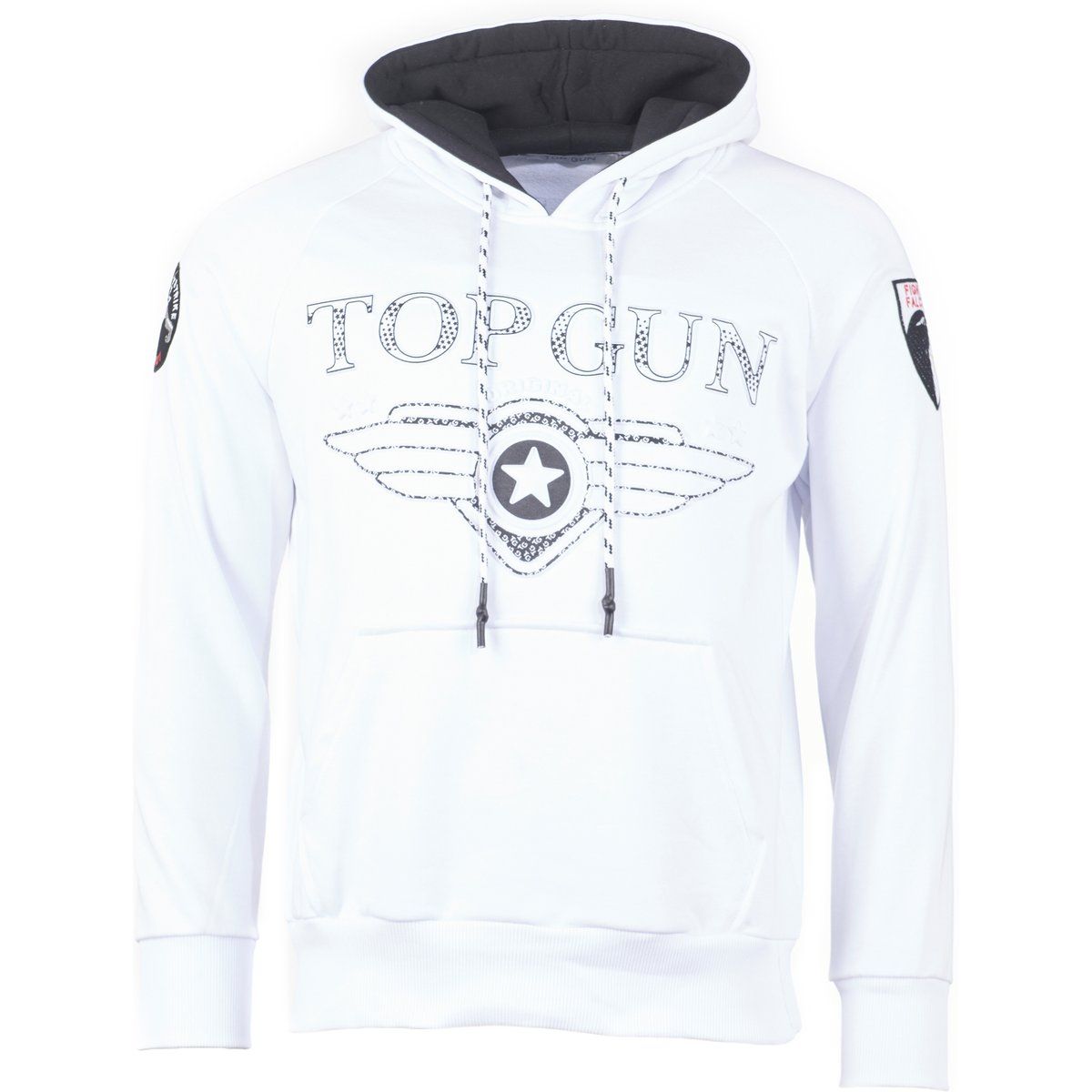 Top Gun Logo Grafik Hoodie