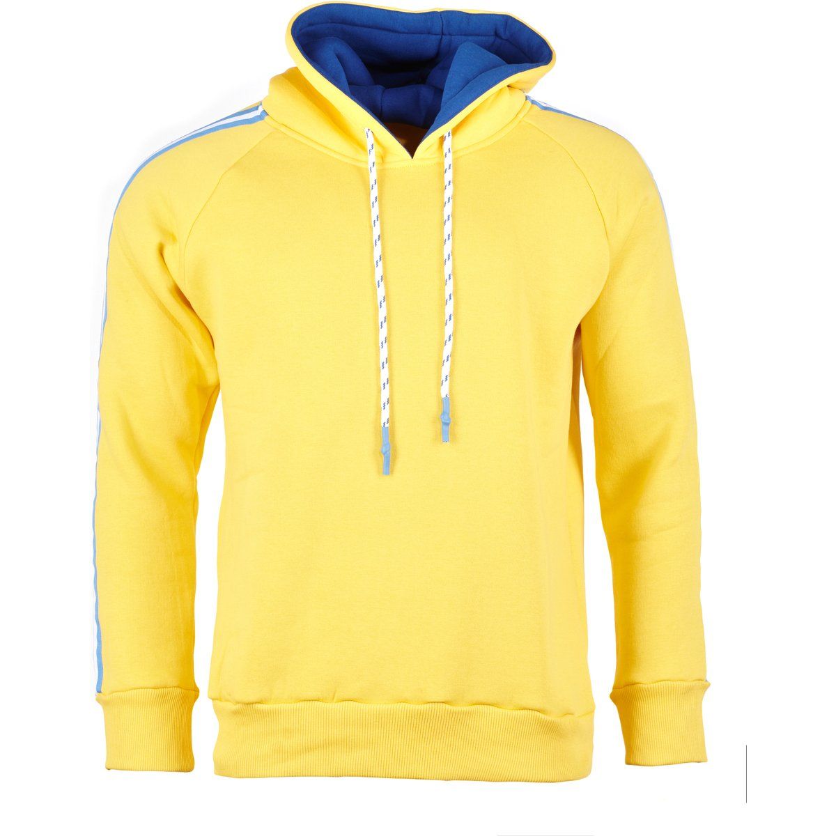 Kapuzenpullover mit Streifenärmeln