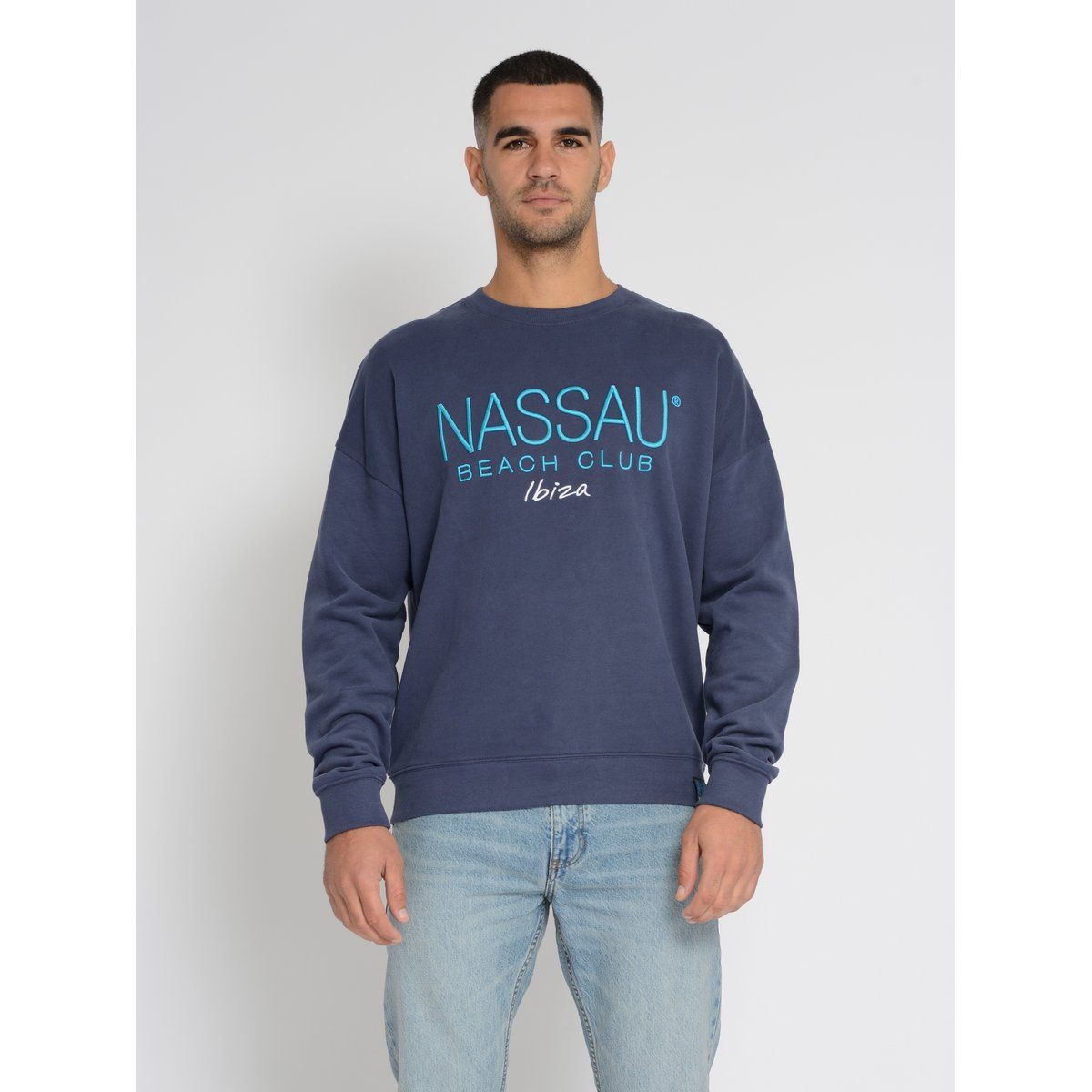 Nassau Beach Club Grafik Sweatshirt