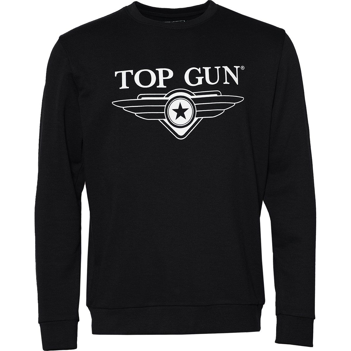 Top Gun Logo Rundhals Sweatshirt