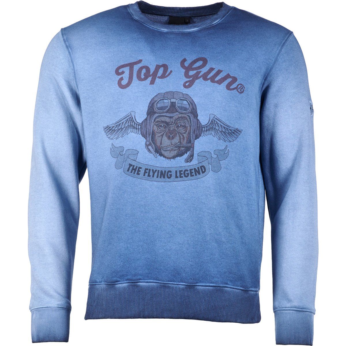 Top Gun Affen Grafik Sweatshirt