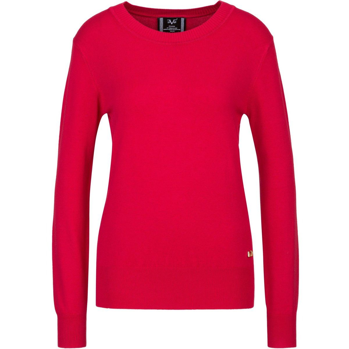 Klassischer Feinstrickpullover