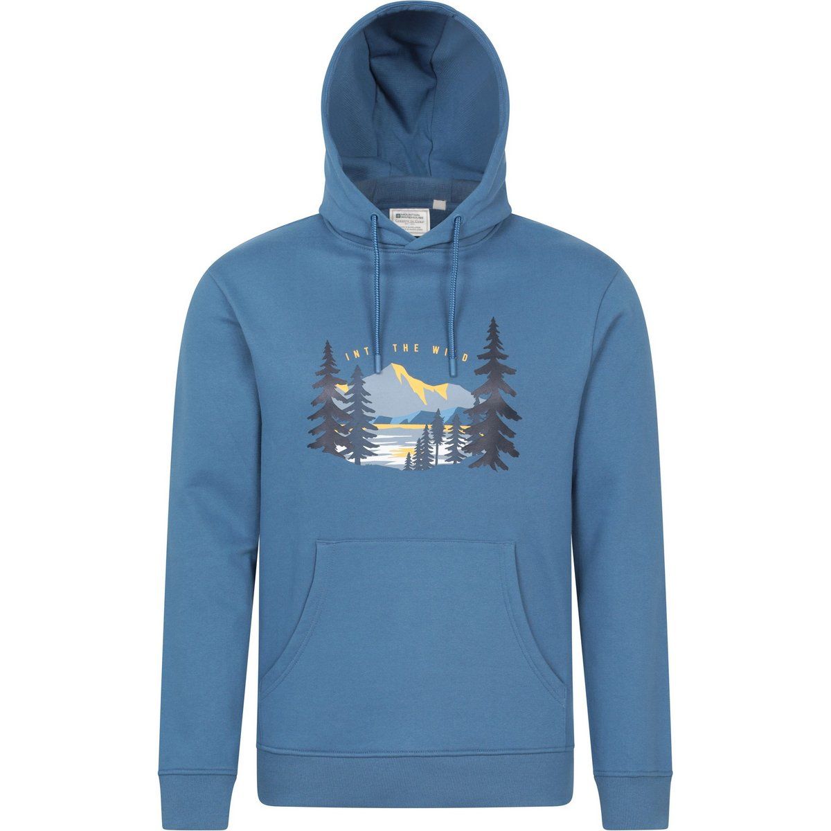 Mountain Warehouse - "Into The Wild" Kapuzenpullover für Herren (Blau)