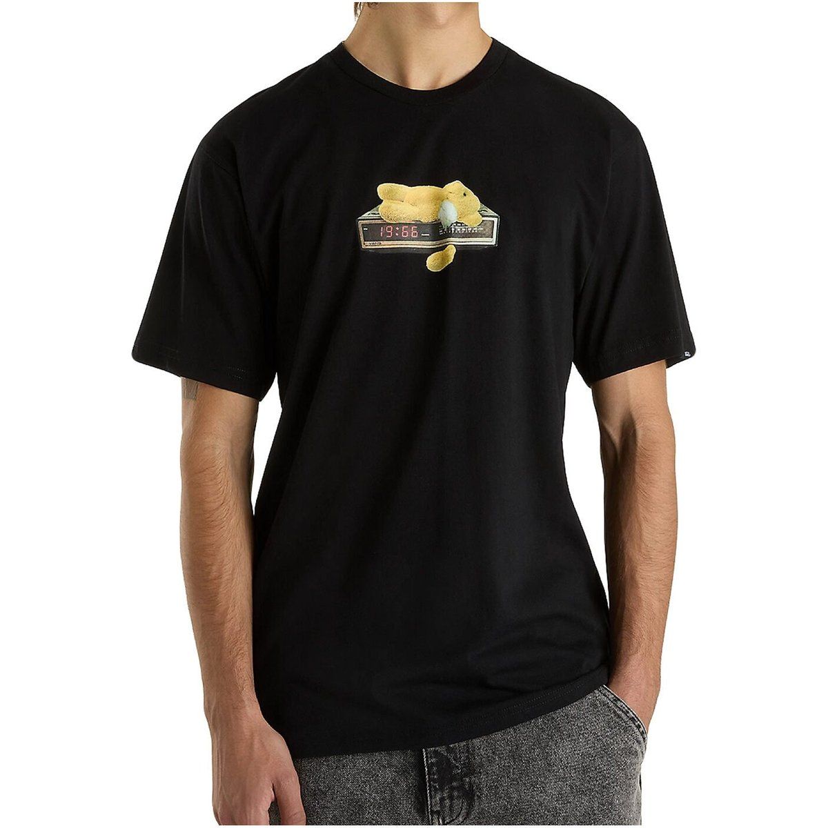 Herren T-Shirt mit Grafikprint und Rundhalsausschnitt