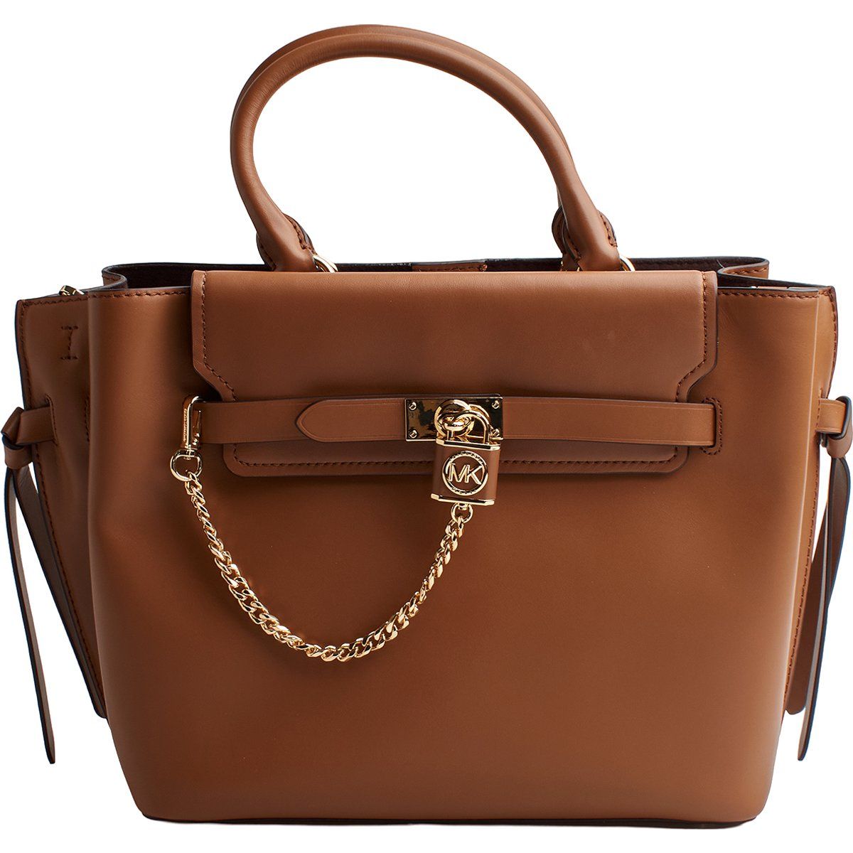 Elegante Ledertasche mit Kette