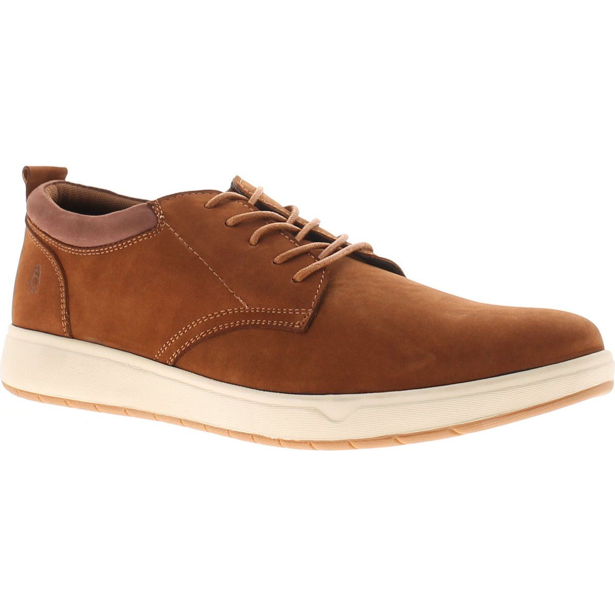 Hush Puppies Herren Schnürschuhe Bowen Nubukleder Tan