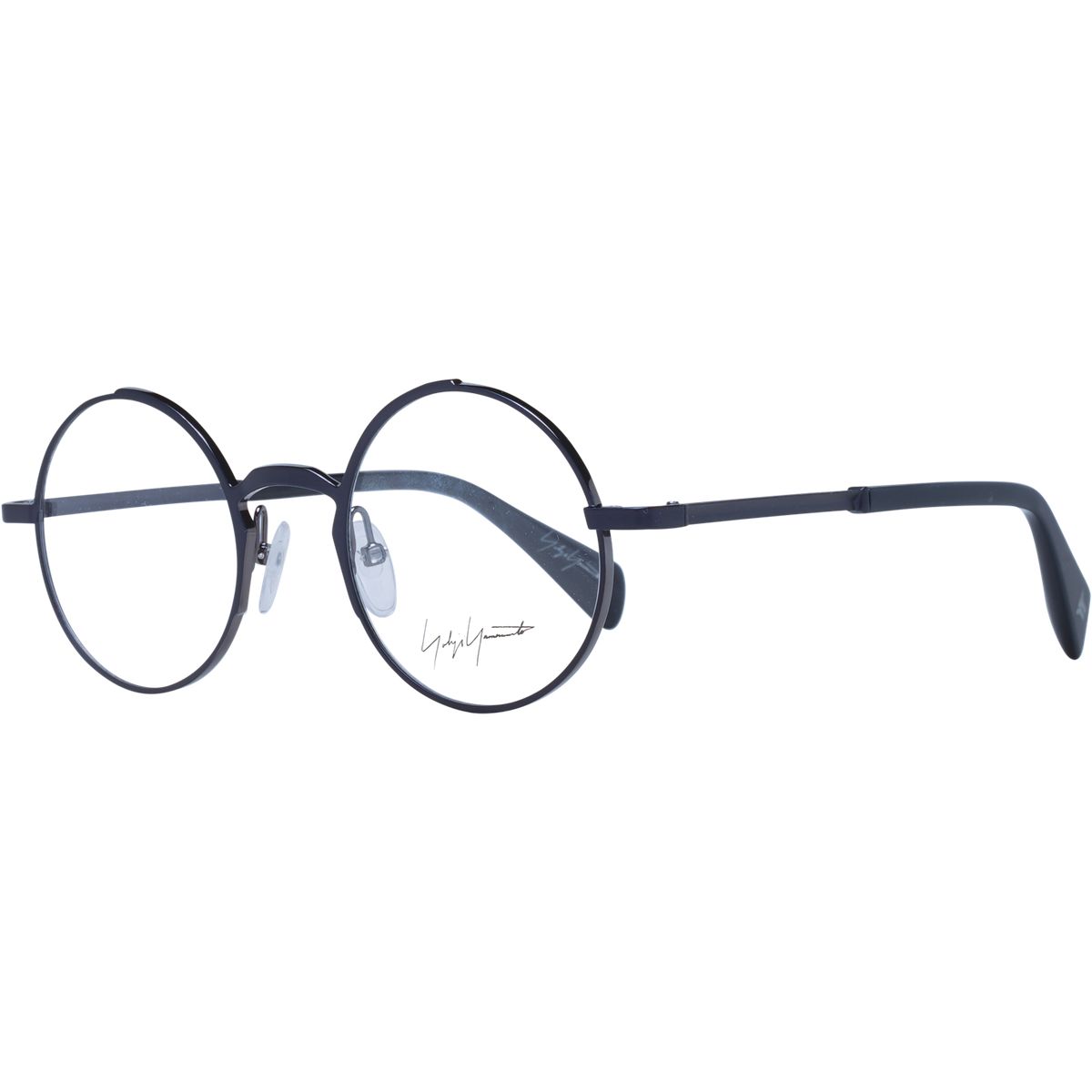 Runde Vollrand-Metallbrille