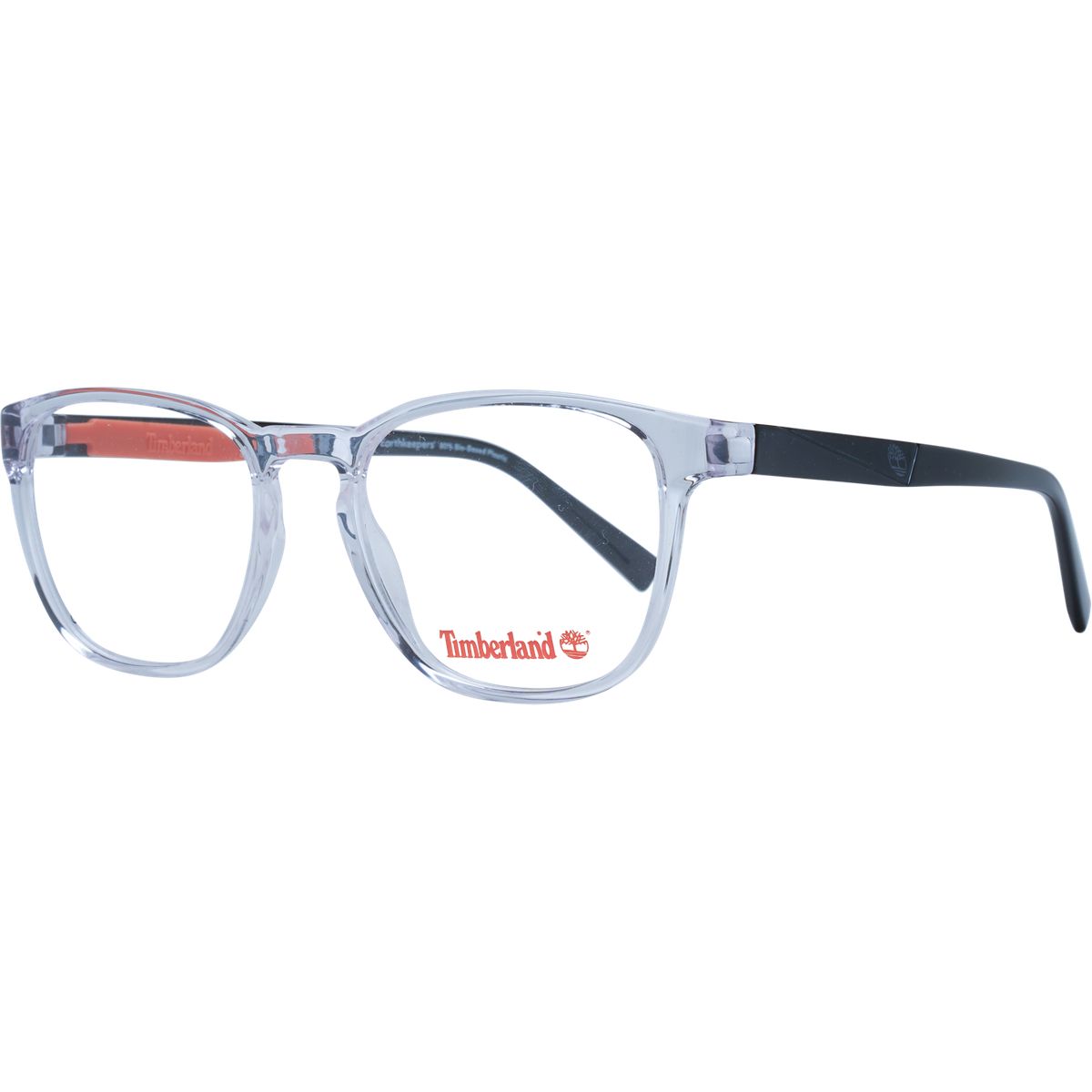 Transparente quadratische Vollrandbrille