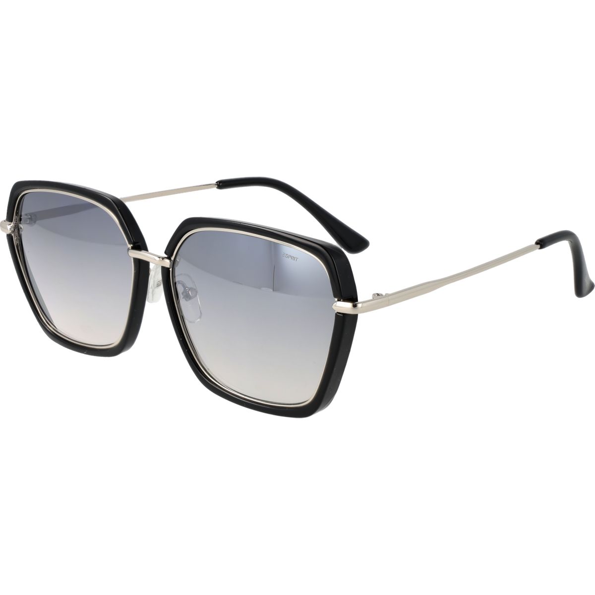 Geometrische übergroße Sonnenbrille
