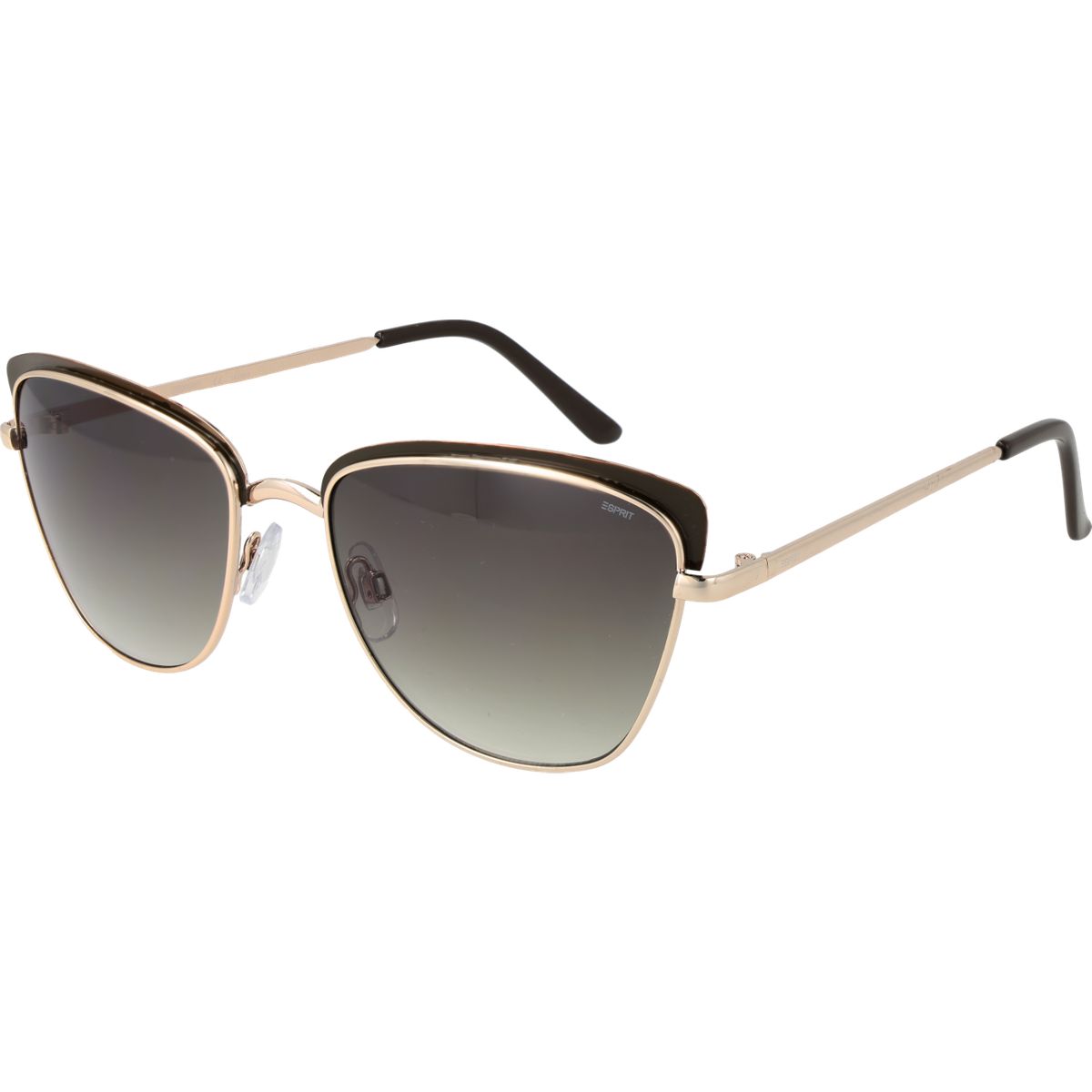 Elegante Browline-Sonnenbrille mit Verlauf