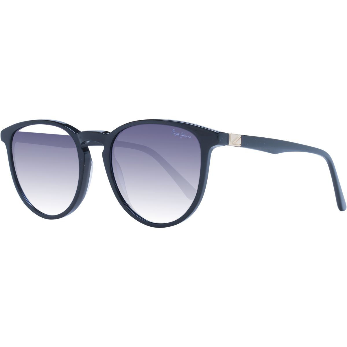 Browline Sonnenbrille mit runden Gläsern