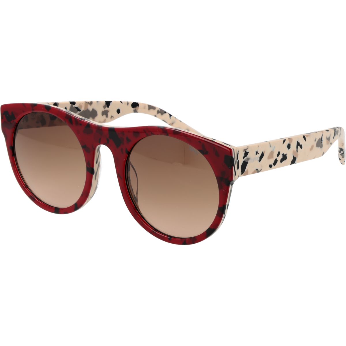 Markante Panto-Sonnenbrille in Schildpatt-Optik