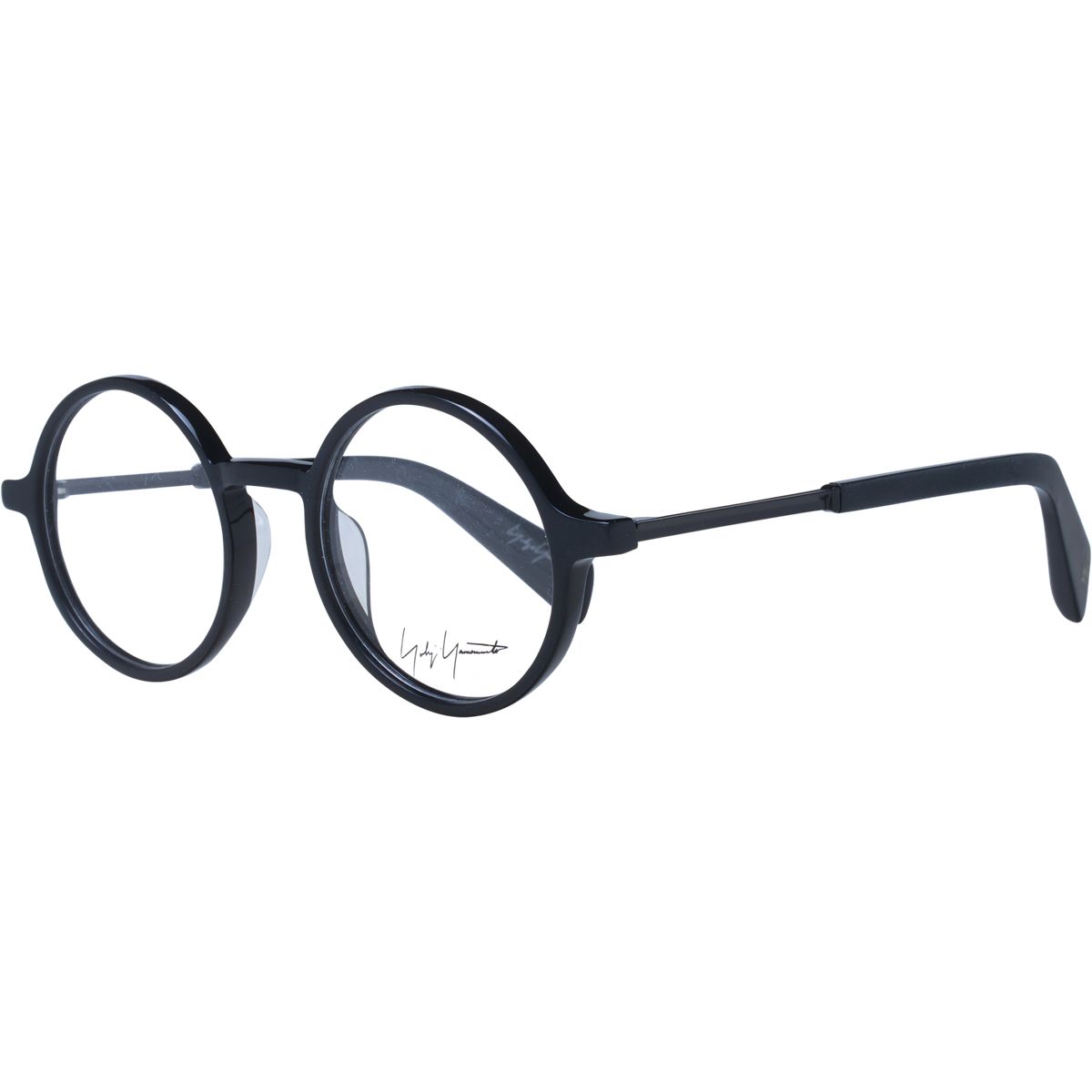 Runde Vollrandbrille mit Acetatgestell