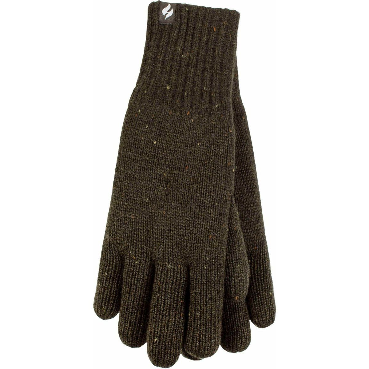 Warme Strickhandschuhe für Herren mit Fleecefutter