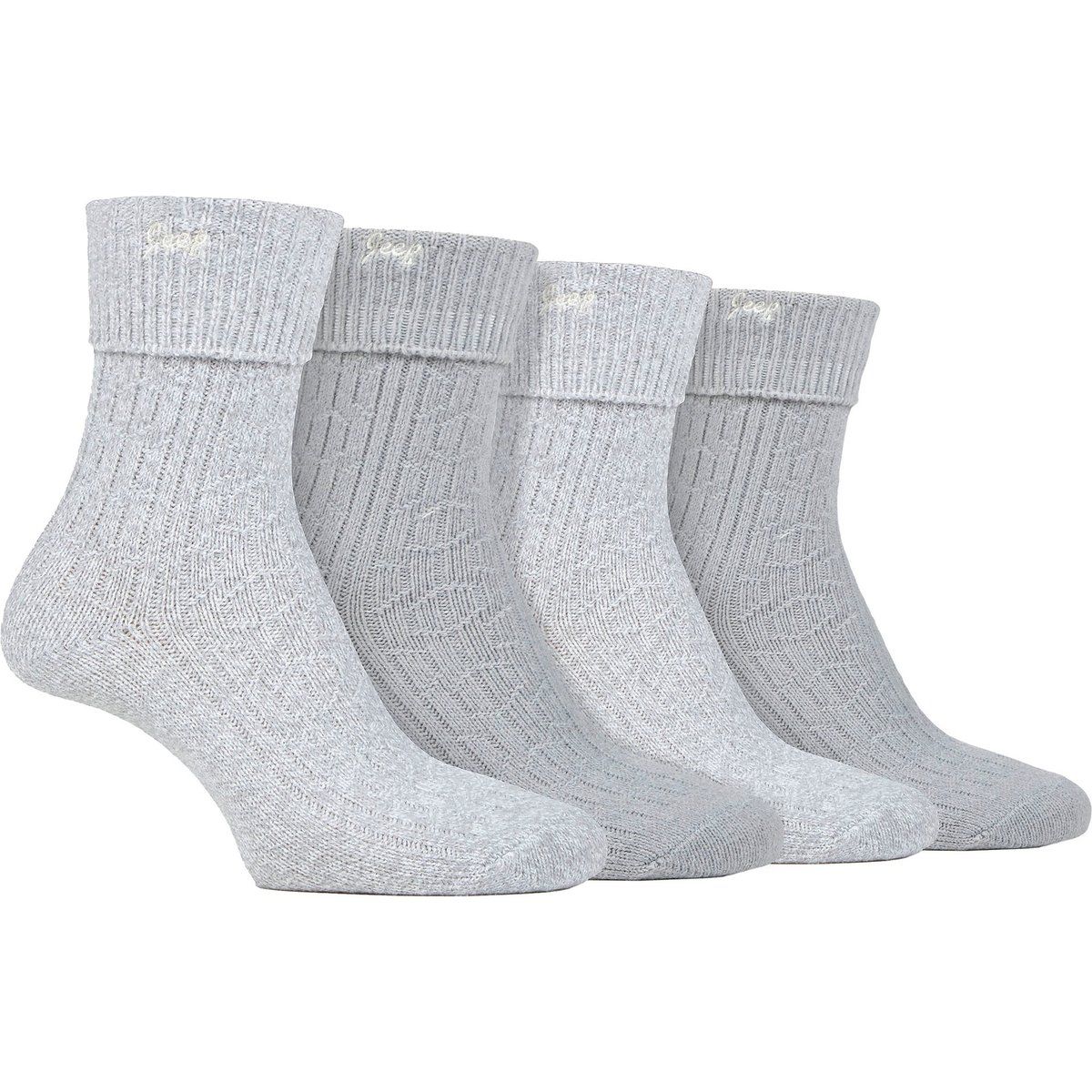 Damen 4er-Pack superweiche Wandersocken | Outdoorsocken für Wanderungen
