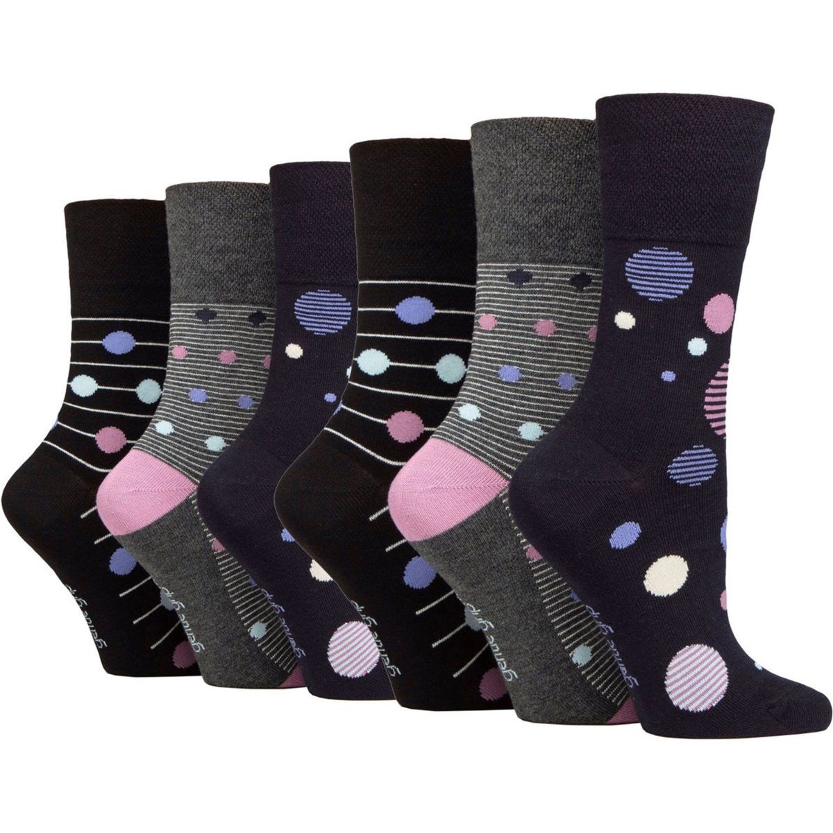 Damen Baumwollsocken ohne Gummizug