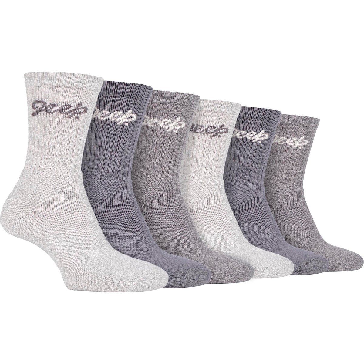 Damen 6er-Pack Wanderstümpfe | Baumwollsocken für die Natur