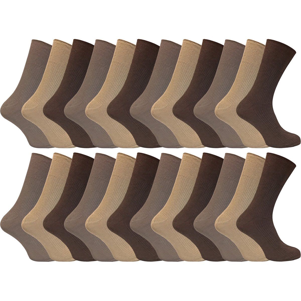 100% Baumwolle Herren Nicht-Elastische Atmungsaktive Socken