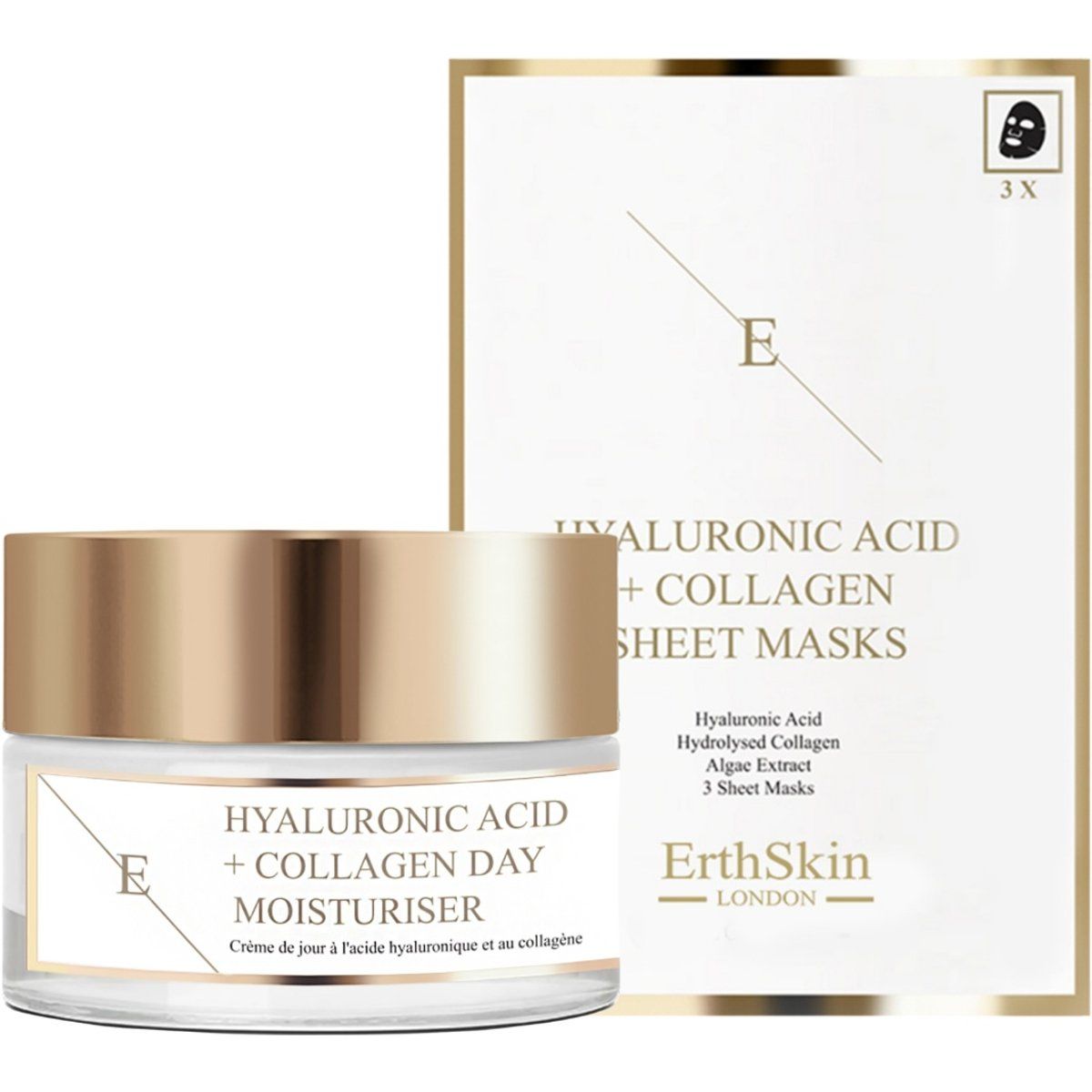 Feuchtigkeitsspendendes Gesichtscreme & Masken Set