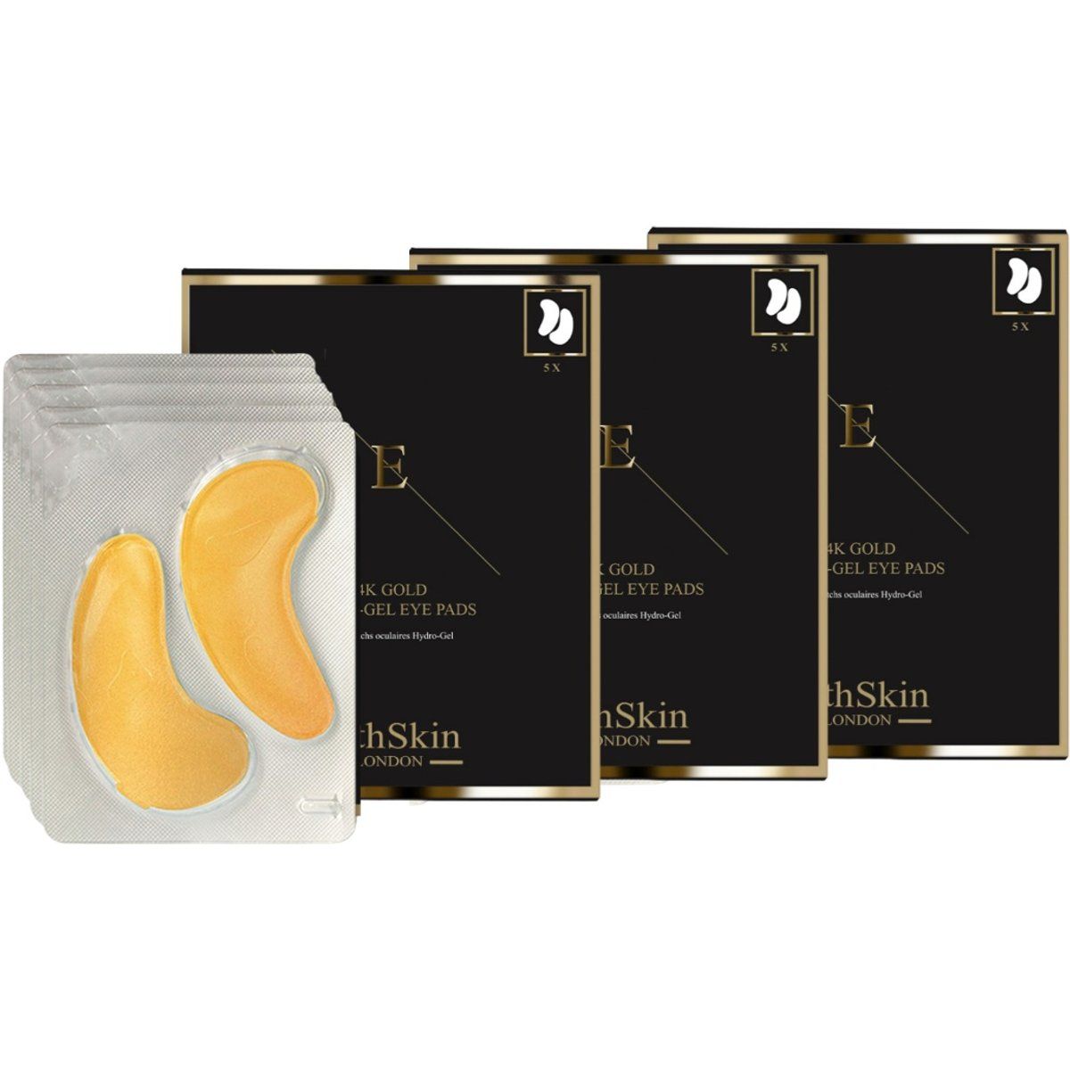 24K Gold Hydrogel Augenpads