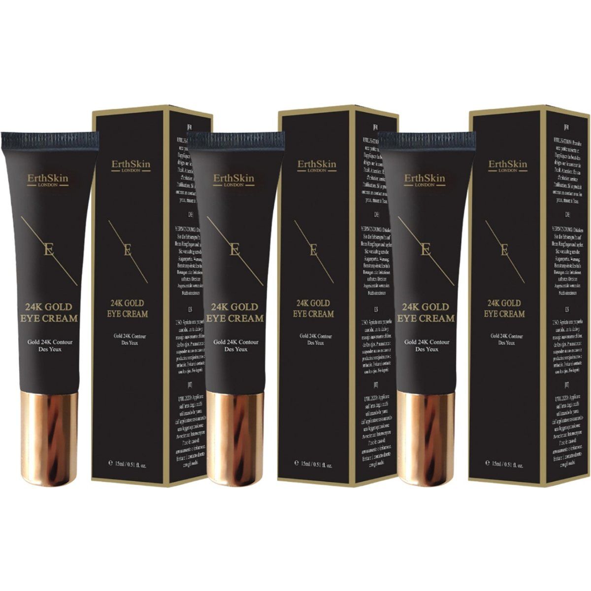 24K Gold Augencreme