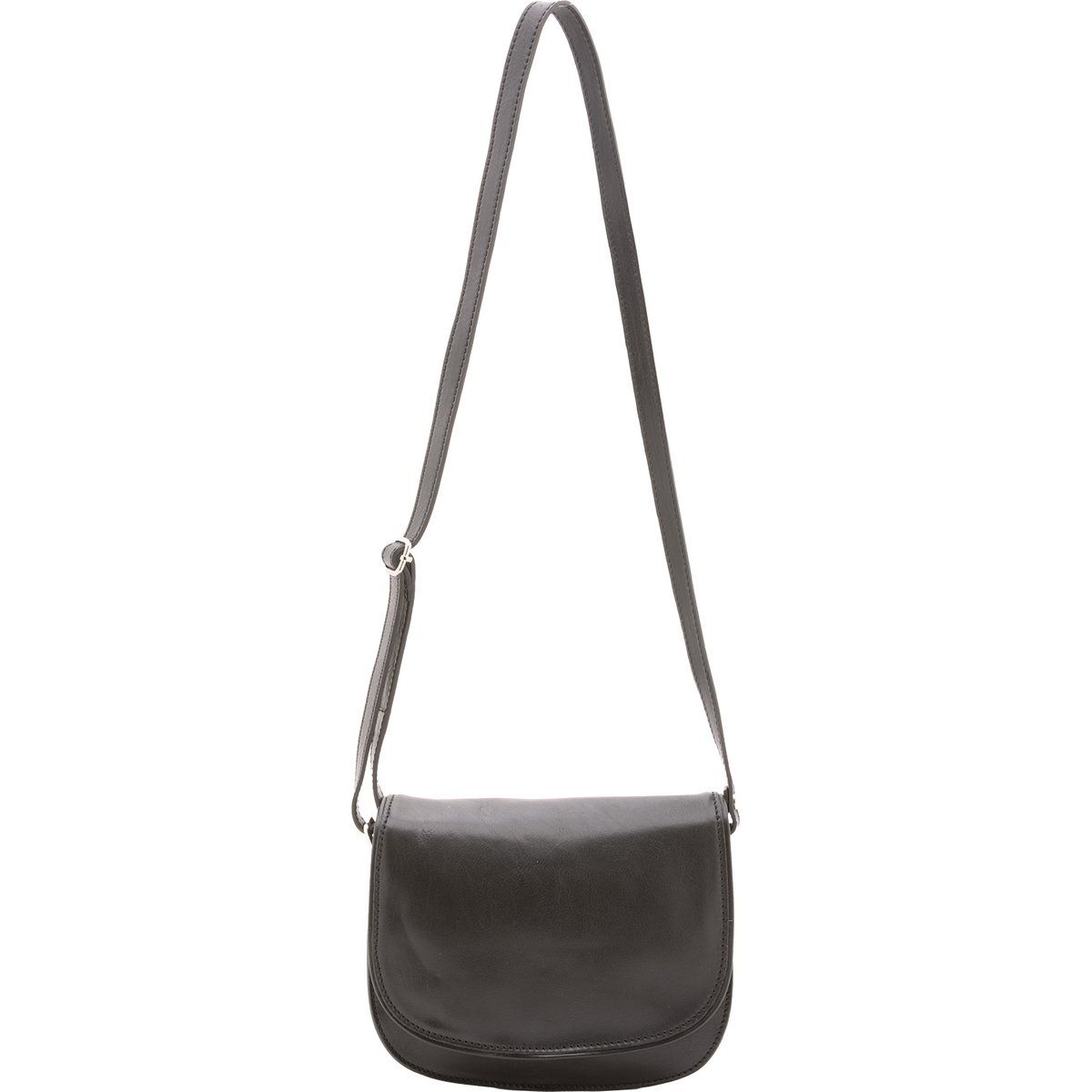 Ledersatteltasche mit verstellbarem Riemen