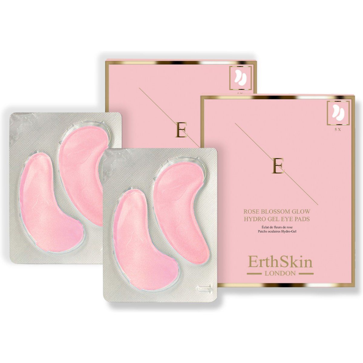Rosenblüten Hydro Gel Augenpads