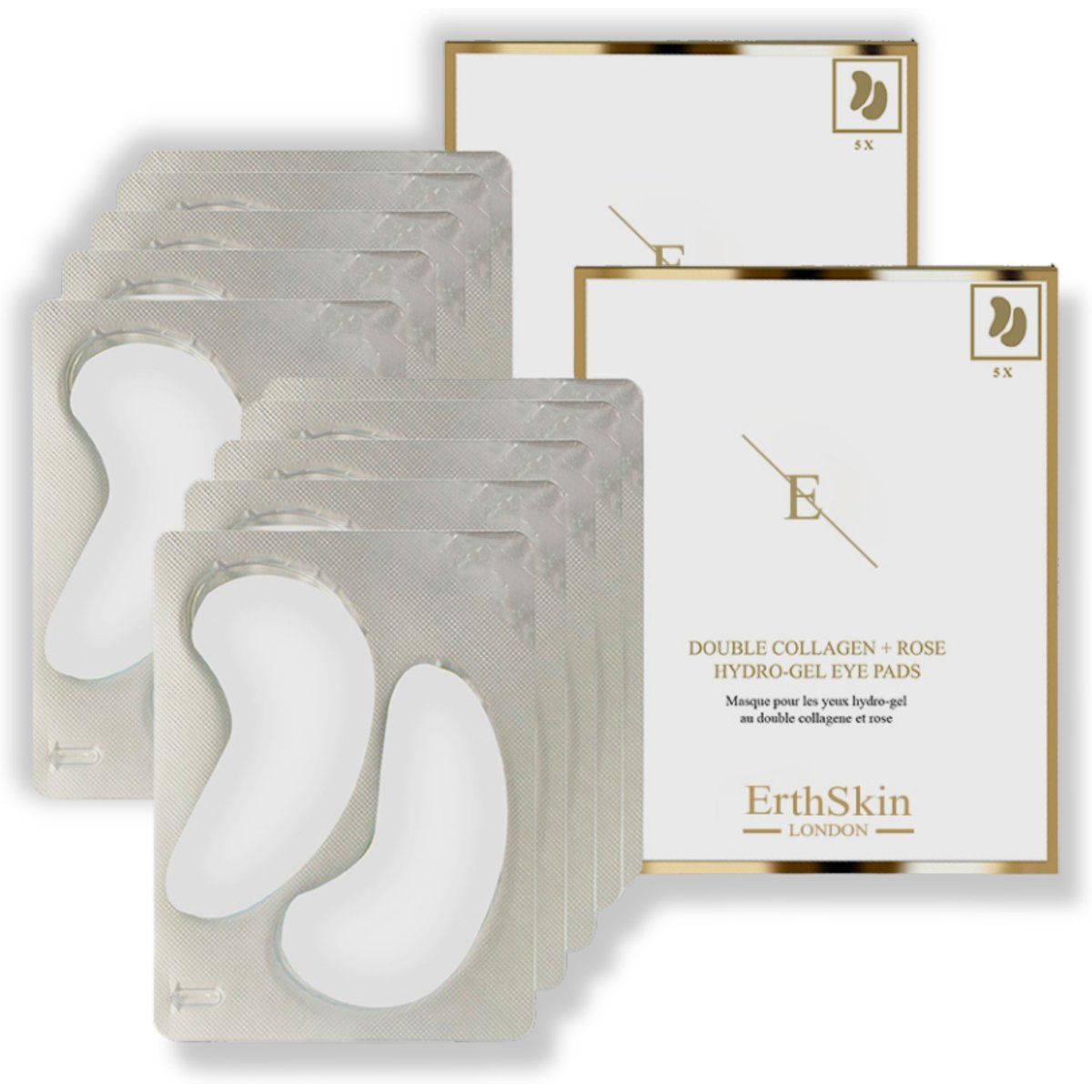 Kollagen und Rosen Hydrogel Augenpads