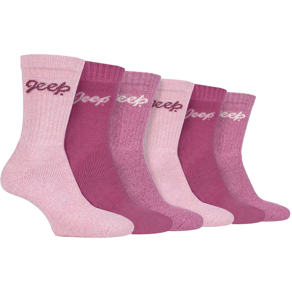 Damen 6er Pack Wanderstutzen | Baumwollsocken für die Natur